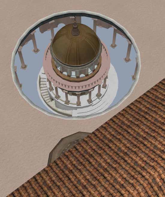 virtual worlds The Tempietto